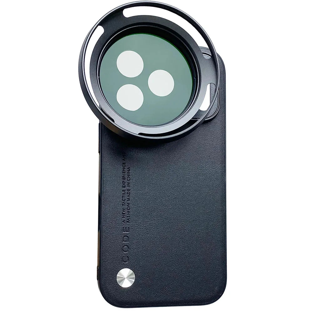 For Iphone 17 / 17 Pro / 17 Pro Max 58MM Thread Interface Filter Ring Adapter Phone Case For Universal ZOMEI CPL VU Star Filter