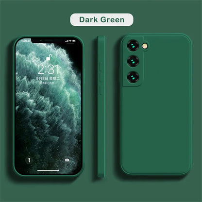 Silicon Phone Case For Samsung Galaxy A26 A16 A15 A25 A35 A55 A14 A24 A34 A54 A13 A23 A33 A53 A12 A22 A32 A52 Shockproof Cover