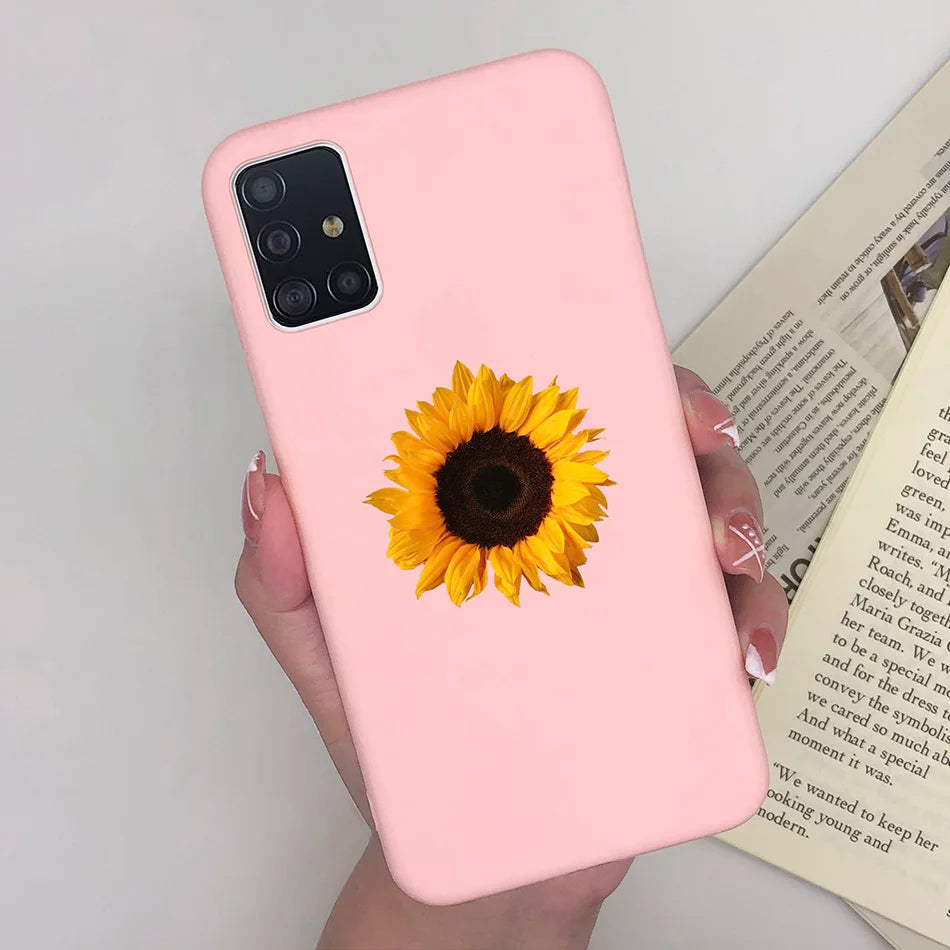 For Samsung Galaxy A51 Case Cover Soft Silicone TPU Bumper Phone Case for Samsung A31 A71 A515 A515F A 71 51 31 Coque Funda Capa