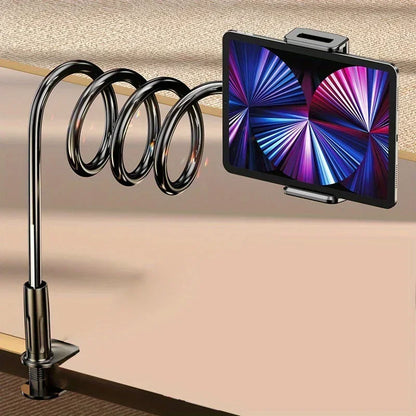 Ultra Stable 18MM Thick Gooseneck Phone Holder 360° Adjustable Tablet Mount Universal Lazy Stand for Devices Bed Desk Office