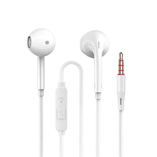 3.5mm Stereo In-Ear Headphones Sport Music Earbud Handfree Universal Wired Headset Earphones with Mic For Xiaomi Huawei Samsung