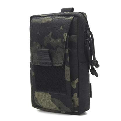 Molle Backpack Strap Bag Phone Holder Outdoor Sports Running Camping Hiking Hunting Accessories Organizer EDC Tool Waist Pouch