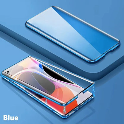 360° Protection Metal Magnetic Phone Case For XiaoMi 13T 14T 15T Redmi K60 K70 Ultra Note 13 14 Pro 5G Double Sided Glass Cover
