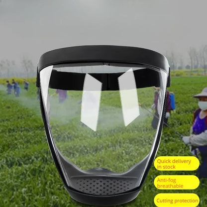 Anti-fog protective mask - Dust and splash resistant, suitable for sports, cycling, work, grinding, weeding/mowing, and more