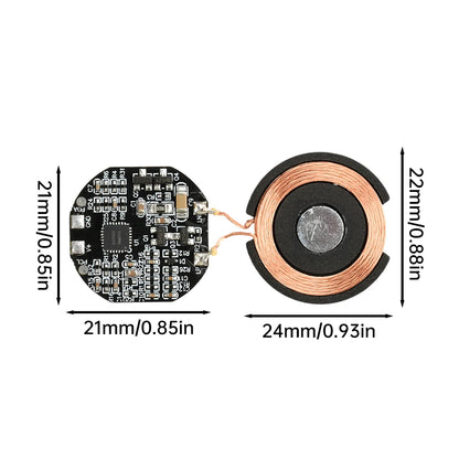 3W Wireless Charger Module Transmitter Coil Circuit Board QI Wireless Charging for Sport Watch DIY Standard Accessories
