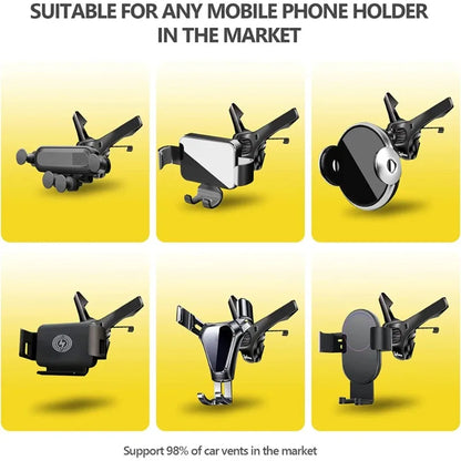 1PCS Car Air Vent Clip 17mm Ball Head Car Phone Holder Mount Universal Car Air Outlet Hook Clamp for Mobile Phone GPS Brackets