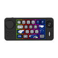 Three Mode 2.4G/BT5.0/USB-C Wired Bluetooth Mechanical Keyboard - 19 Key Programmable Macro Keypad RGB LED Backlit Hot Swappable
