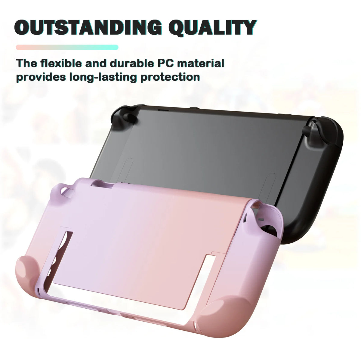 New Skin-friendly Shell For Switch 2 Protective Cover With Screen protector Joystick Caps JoyCon Controller Game Accessories