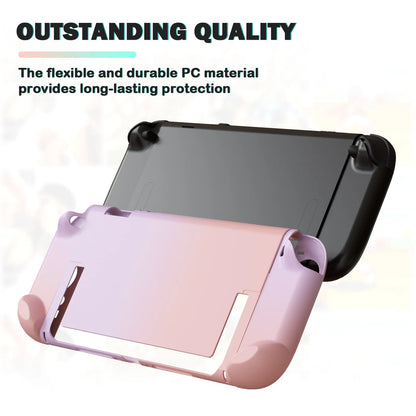 New Skin-friendly Shell For Switch 2 Protective Cover With Screen protector Joystick Caps JoyCon Controller Game Accessories