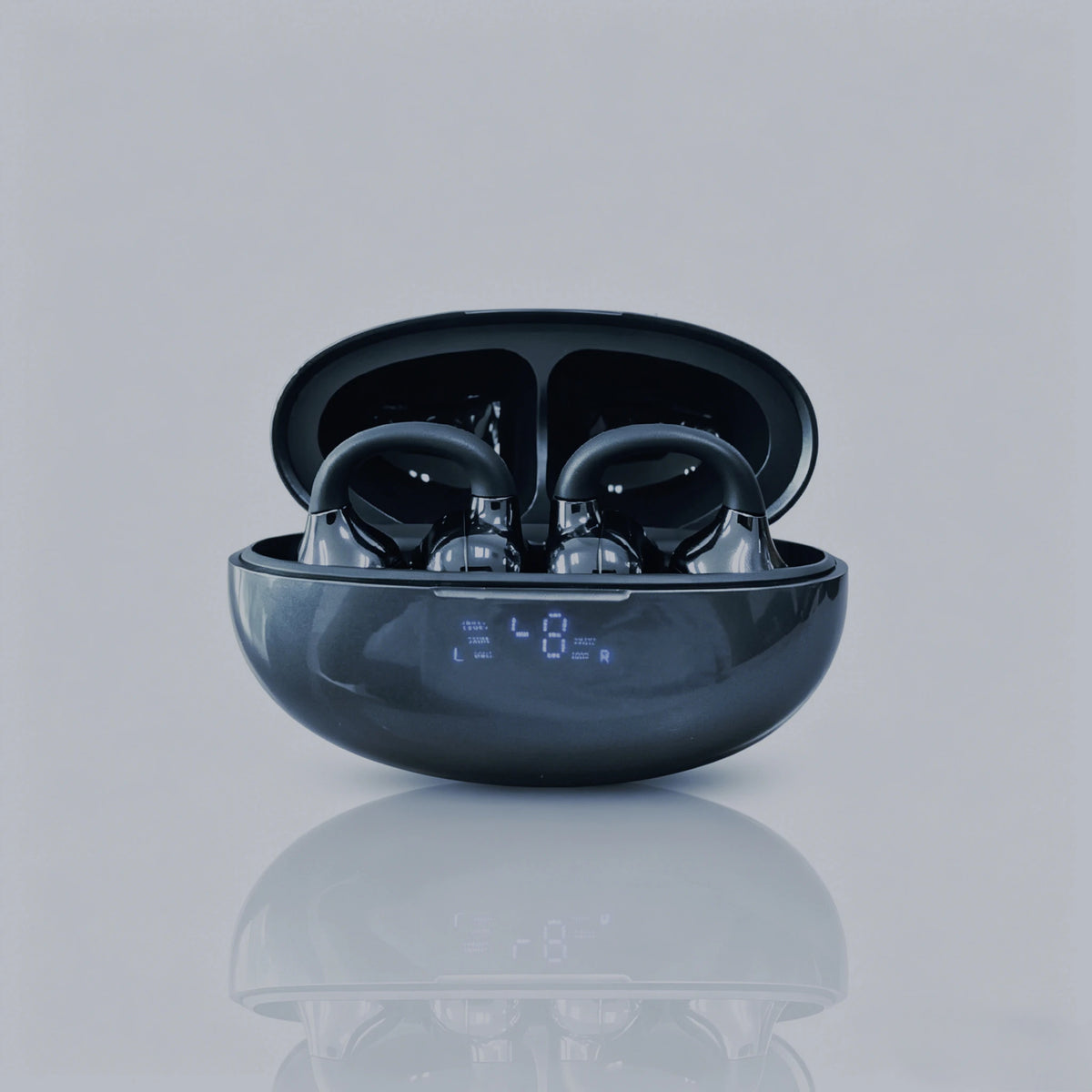 New Arrival Ear Clip-On Bluetooth Headphones Pain-Free Wear Powerful Noise Cancelling Long-Lasting Battery Built-in Mic