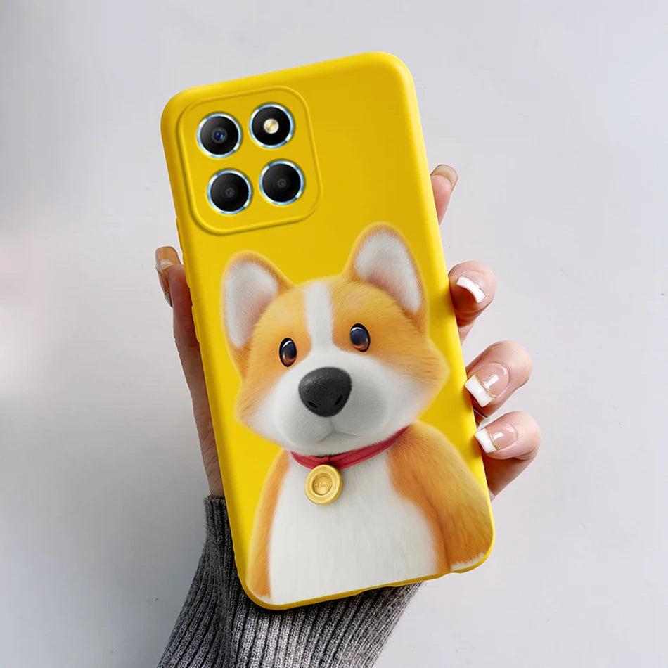 For Honor X6 5G Case VNE-LX1 VNE-LX2 VNE-LX3 Phone Cover Popular Astronaut Soft Funda For Honor X8 TFY-LX1 HonorX8 Bumper Coque