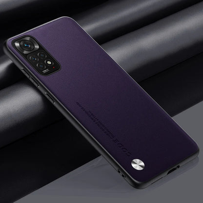 Luxury PU Leather Case For Xiaomi Redmi Note 11S 11 Pro Back Cover Matte Silicone Protection Phone Case For Redmi Note 11E Pro