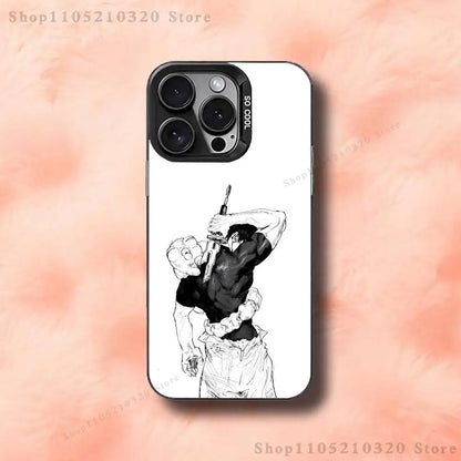 Toji Fushiguro J-Jujutsu Phone Case For iPhone 17,16,15,14,13,12,11,Pro,Max,Plus,E,Air,Mini Black Tpu Cover