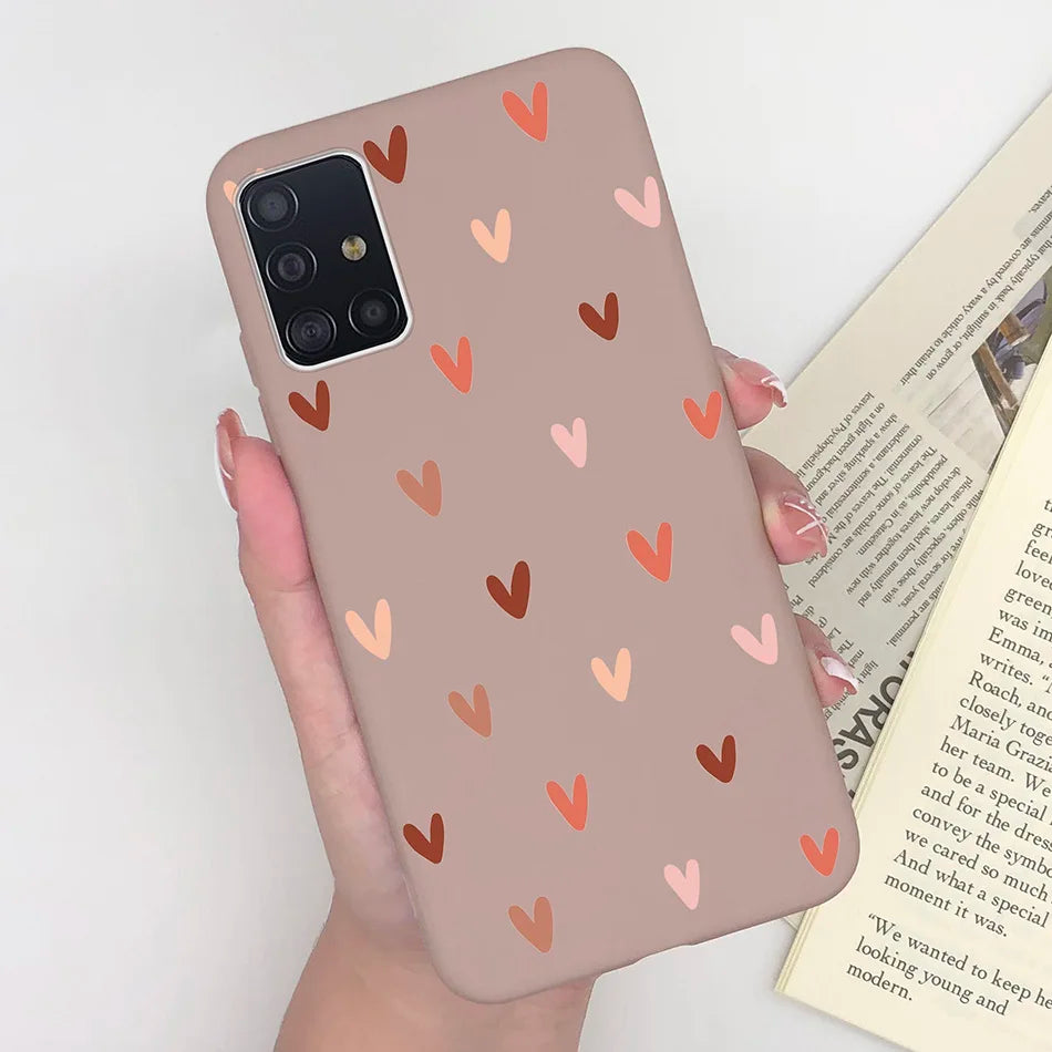 For Samsung Galaxy A51 Case Cover Soft Silicone TPU Bumper Phone Case for Samsung A31 A71 A515 A515F A 71 51 31 Coque Funda Capa