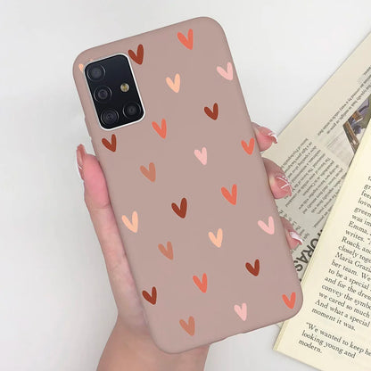 For Samsung Galaxy A51 Case Cover Soft Silicone TPU Bumper Phone Case for Samsung A31 A71 A515 A515F A 71 51 31 Coque Funda Capa