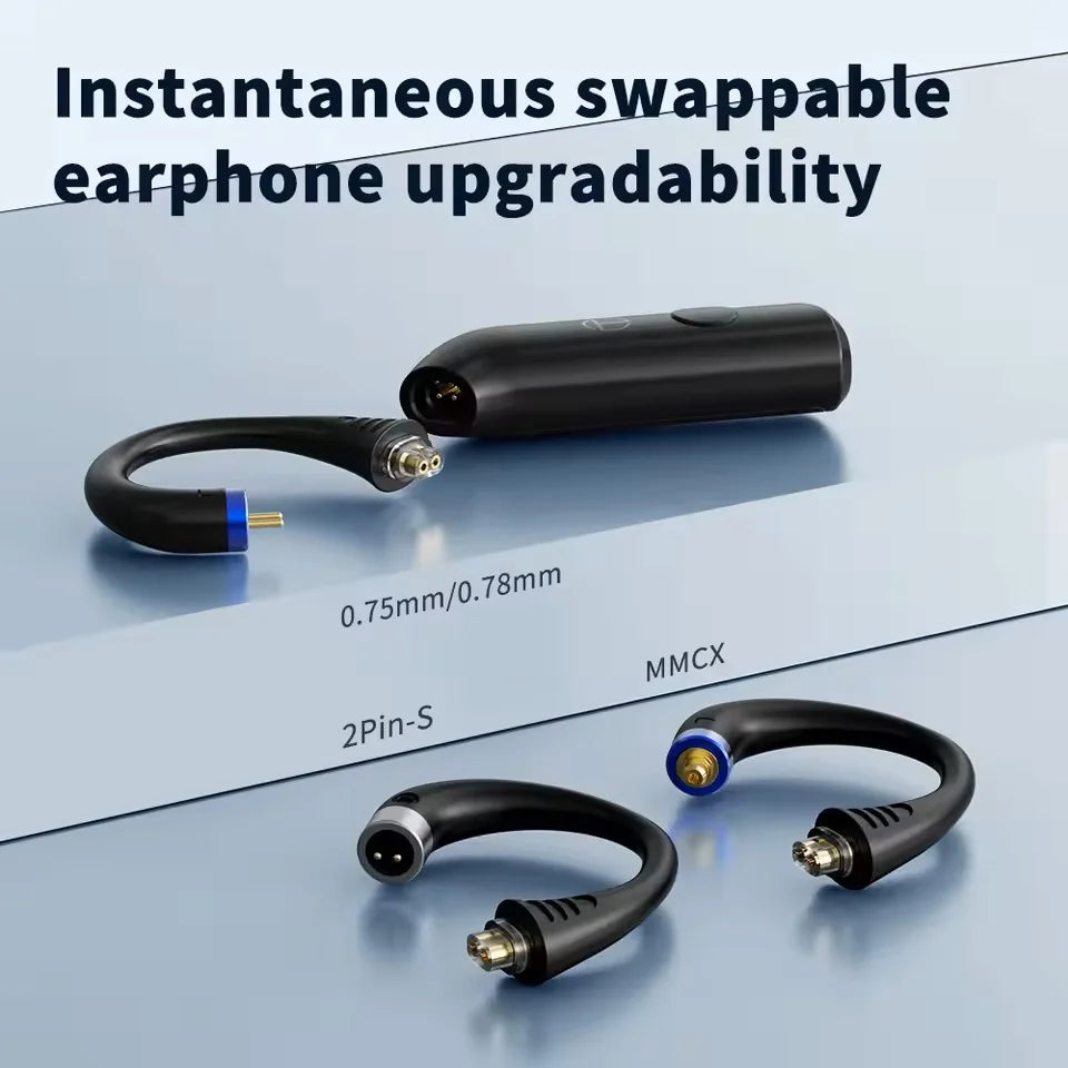 TRN BT20 PRO Bluetooth Ear Hook HIFI Earphones Module Wireless Upgrade Cable 2PIN/MMCX/0.75/0.78 Connector Replaceable Plug Iems