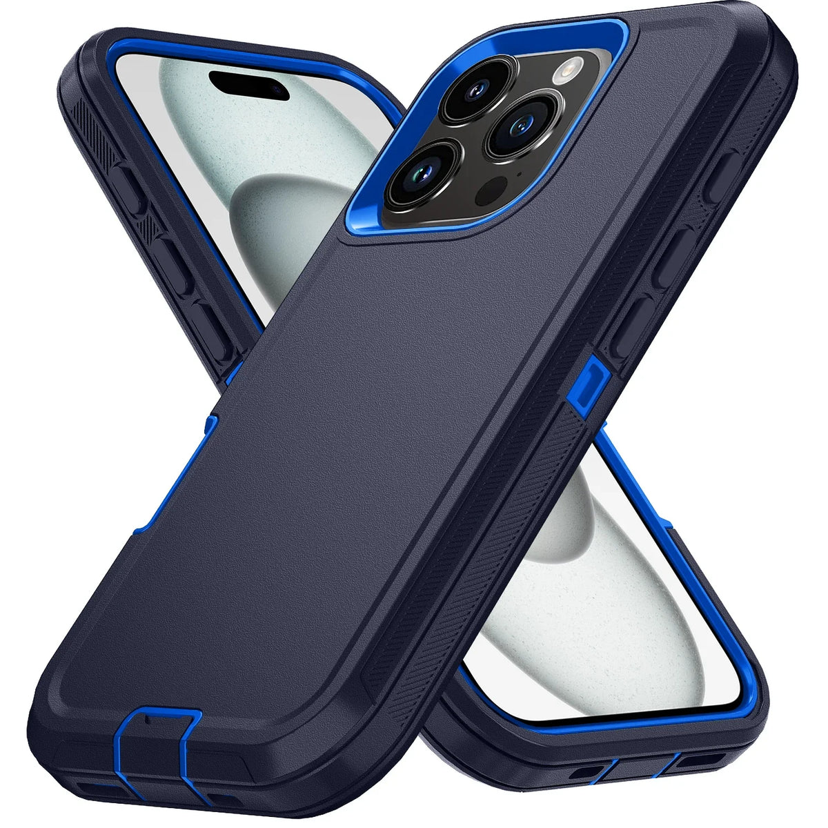 Otter Armor Box Shockproof Defender Phone Case for Iphone 16 11 12 13 14 15 17 Pro Max XSMAX 7 8 16E Hard Back Cover with Clip