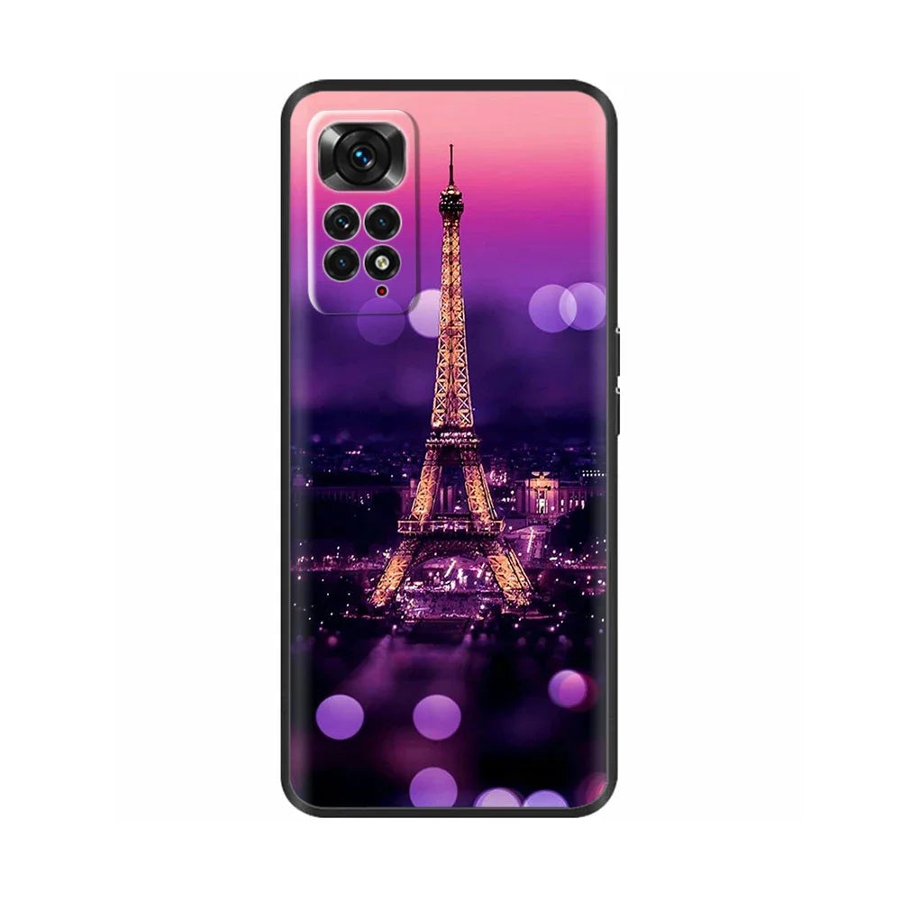 For Xiaomi Redmi Note 11 Pro Case Soft TPU Silicone Phone Back Cover Para For Xiaomi Redmi Note 11s Note11 Note 11Pro 11 s Cases