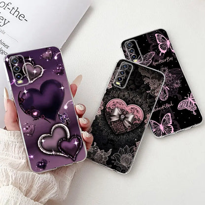 Soft Clear Siliocne Cover For Vivo V2027 V2028 V2029 Phone Case Vivo Y11s Y12s Y20 Y20s Y20i Y20G Cartoon Animals Flower Coque