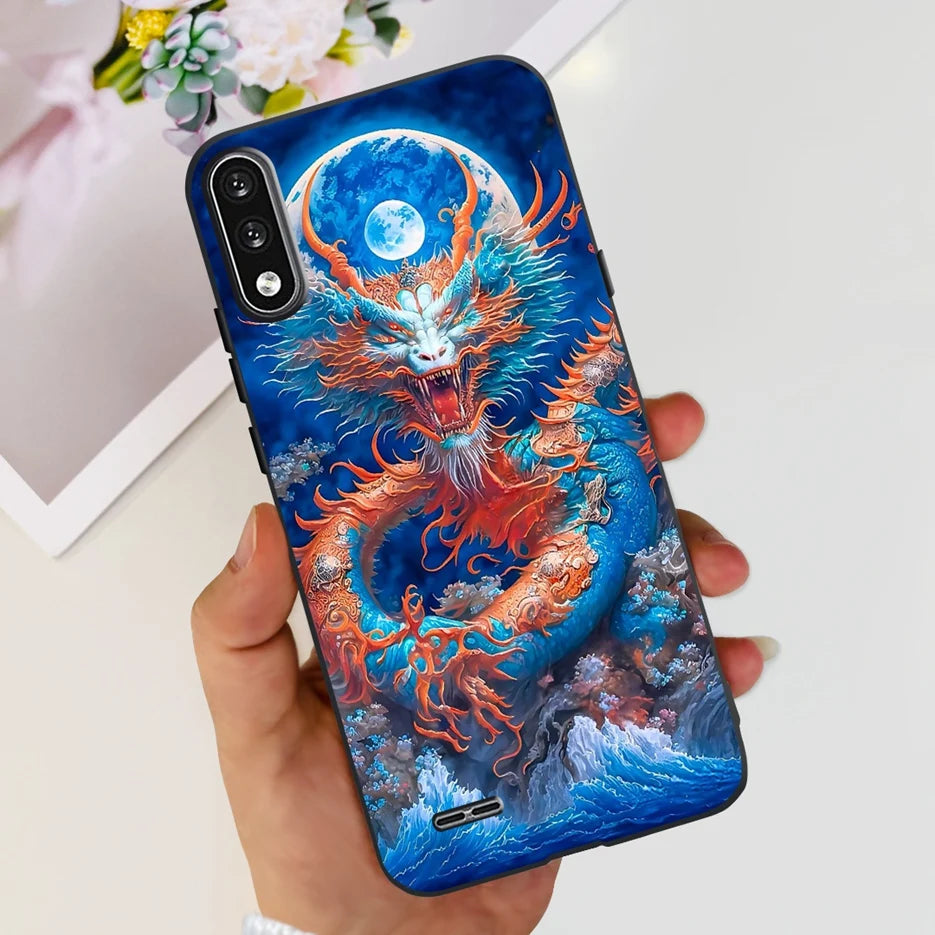 For LG K22 2020 Case LM-K200 New Fashion Painted Cover Shockproof Phone Case For LG K22 K 22 LGK22 Soft Fundas 6.2'' Coque Shell