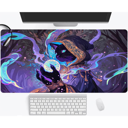 Magic playmat gathering gaming mats Frog Wizard theme anime desk mat Desk accessories 35X60cm mouse mat Raccoon tapete magic mtg