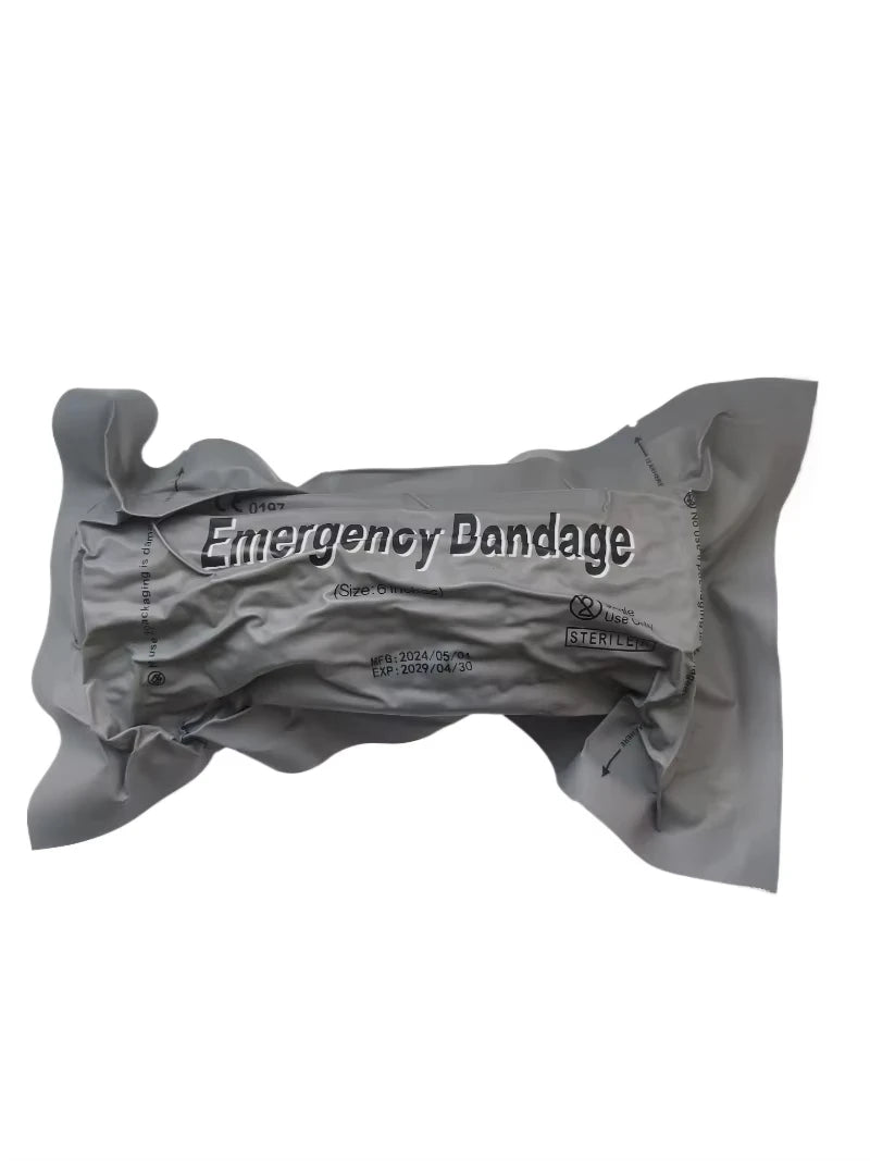 4/6in Wound Dressing Israeli Bandage - Tactical Trauma Kit,Grade Compression for Outdoor Emergency IFAK First Aid Wound Dressing