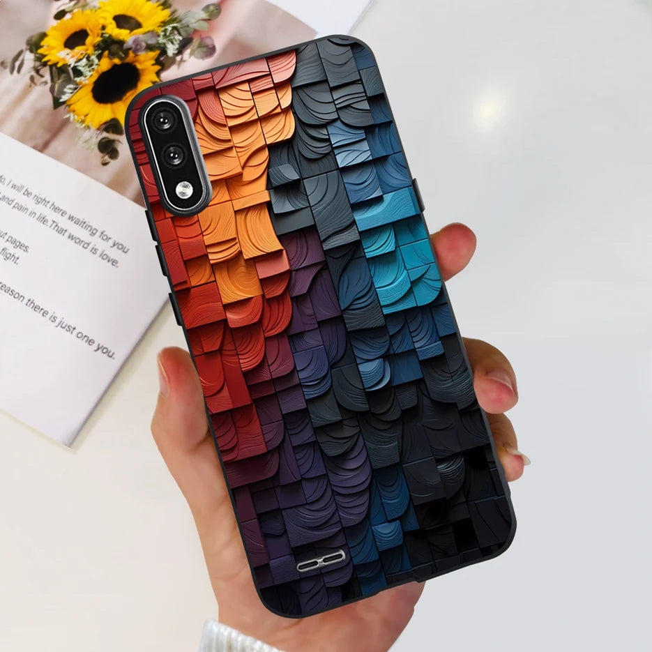For LG K22 2020 Case LM-K200 New Fashion Painted Cover Shockproof Phone Case For LG K22 K 22 LGK22 Soft Fundas 6.2'' Coque Shell