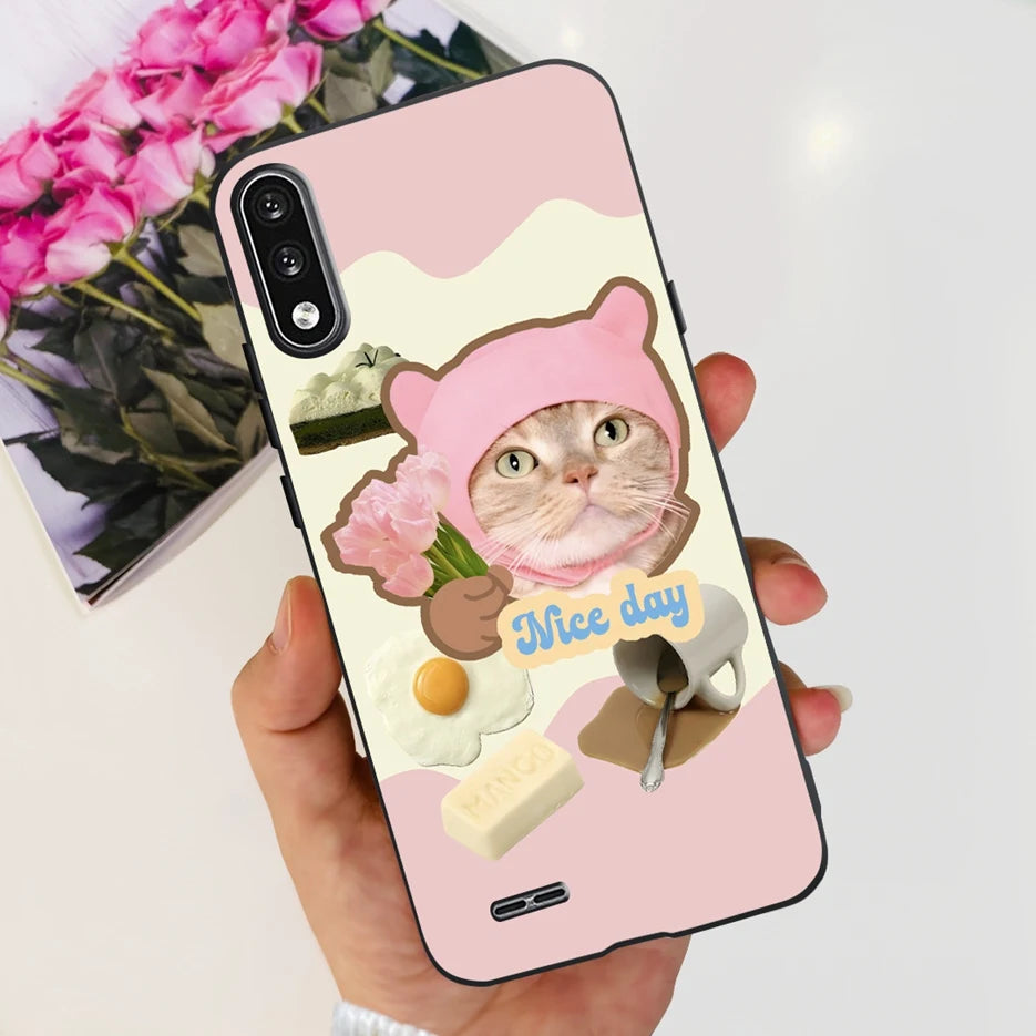 For LG K22 2020 Case LM-K200 New Fashion Painted Cover Shockproof Phone Case For LG K22 K 22 LGK22 Soft Fundas 6.2'' Coque Shell
