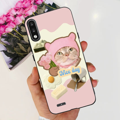 For LG K22 2020 Case LM-K200 New Fashion Painted Cover Shockproof Phone Case For LG K22 K 22 LGK22 Soft Fundas 6.2'' Coque Shell