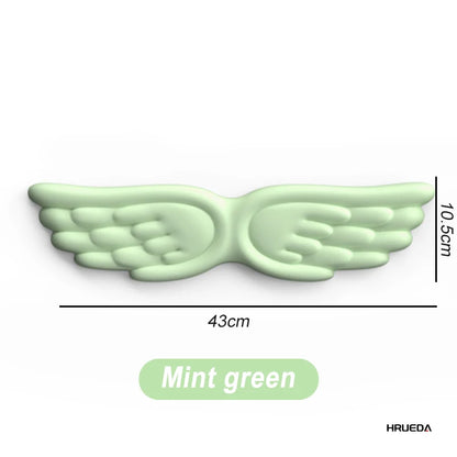 Mousepad Ergonomic Angel Keyboard Wrist Rest and Mouse Pad Set Reduce Wrist Pain for Office and Gaming Use