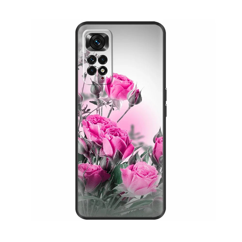 For Xiaomi Redmi Note 11 Pro Case Soft TPU Silicone Phone Back Cover Para For Xiaomi Redmi Note 11s Note11 Note 11Pro 11 s Cases
