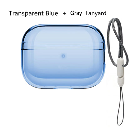 Colorful Transparent Protective Case Cover For Airpods Pro 2 TPU Soft Skin Shockproof Case Designed for Airpods Pro2 Earbuds