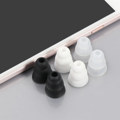 in-Ear Headphones Ear Tips Triple Flange Earpads Perfectly Fits for Earphones with Inner Hole from 3.8mm-4.5mm 896C
