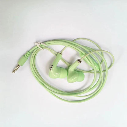 1 Pcs With Microphone 3.5mm Earphone 6 Colors In-Ear Wired Headphones Super Bass Headset For Smartphones Control Speaker Earbuds
