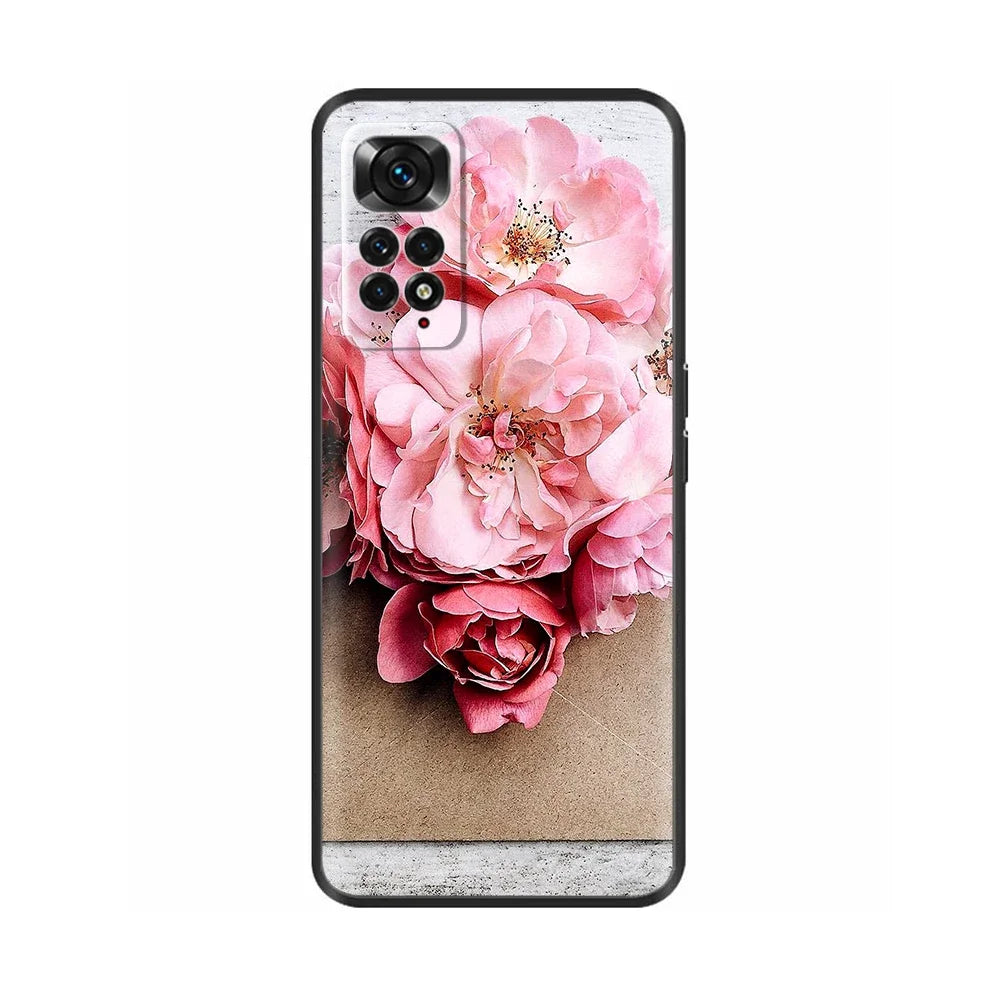 For Xiaomi Redmi Note 11 Pro Case Soft TPU Silicone Phone Back Cover Para For Xiaomi Redmi Note 11s Note11 Note 11Pro 11 s Cases