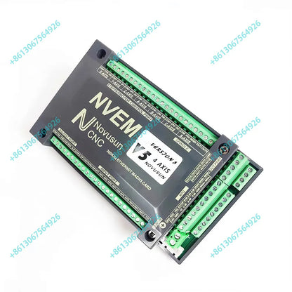 CNC Mach3 Ethernet interface Control Card NVEM V5-Motion Controller 300khz Cnc Router 3 /4 /5/6 Axis  For Diy Engraving Machine
