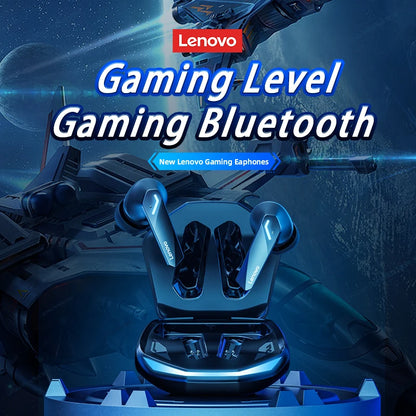 Lenovo GM2 Pro Headphones Wireless Bluetooth 5.3 Earphone Dual Mode HD Call with Mic Gaming Music Headset Waterproof Earbuds