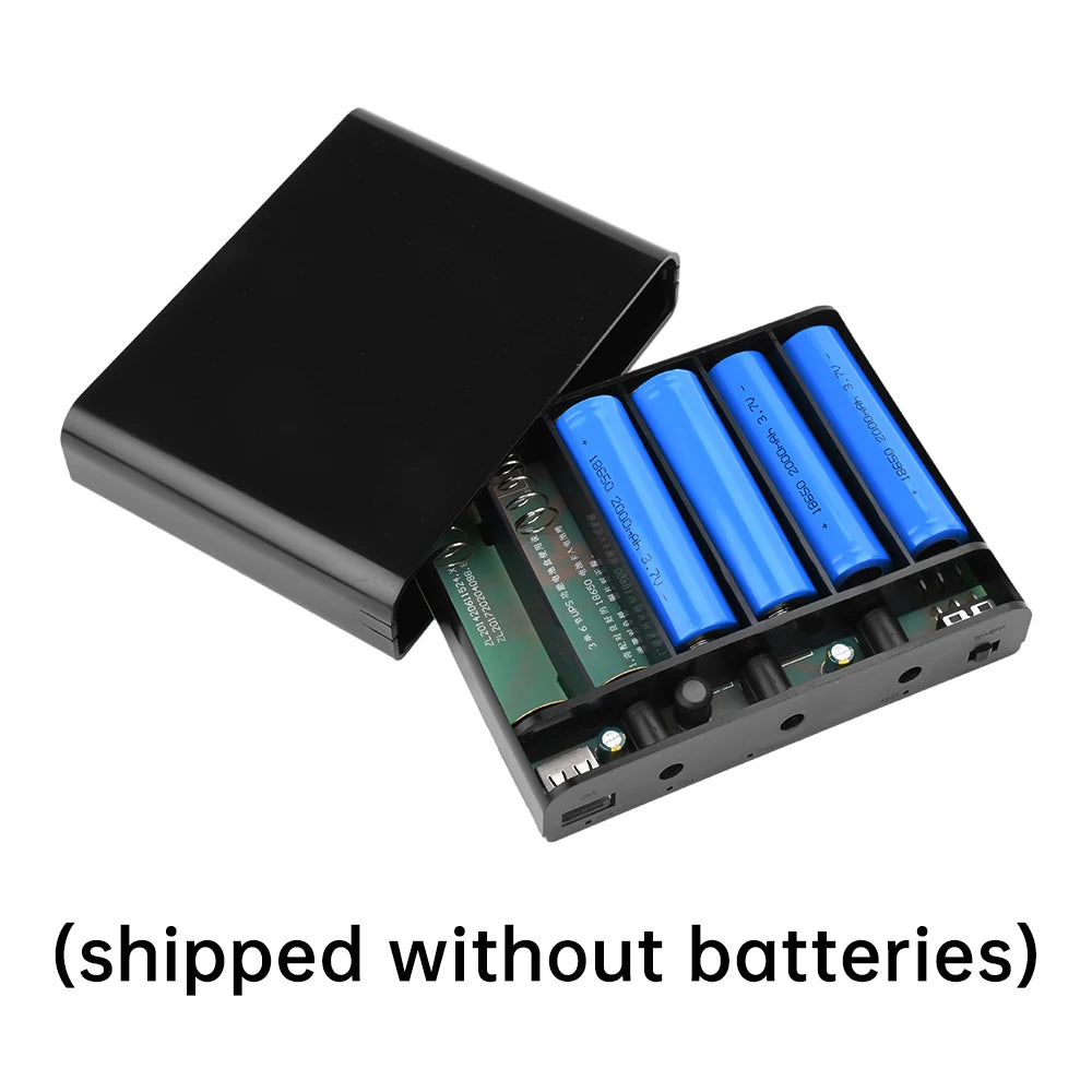DC UPS Power Supply 5V 9V 12V Output 6x18650 Battery Uninterrupted DIY Power Bank Box  for House Router Cellphone Tablet Modem