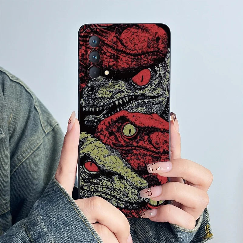 For Realme GT Master Phone Case GTmaster Edition RMX3363 RMX3360 Casing Soft Silicone Sweet Painted Fashion Flower Printed Cover