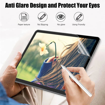 3Pcs Paper Feel Like Screen Protector For Xiaomi Pad 6 5 Pro 11 inch 6s Pro 12.4 Redmi Pad Se Tablet Matte Film No Glass