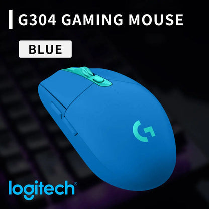 Logitech G304 LIGHTSPEED Wireless Gaming Mouse 12000 DPI HERO Sensor 1ms Latency 250hr Battery Home Office Long Battery Users