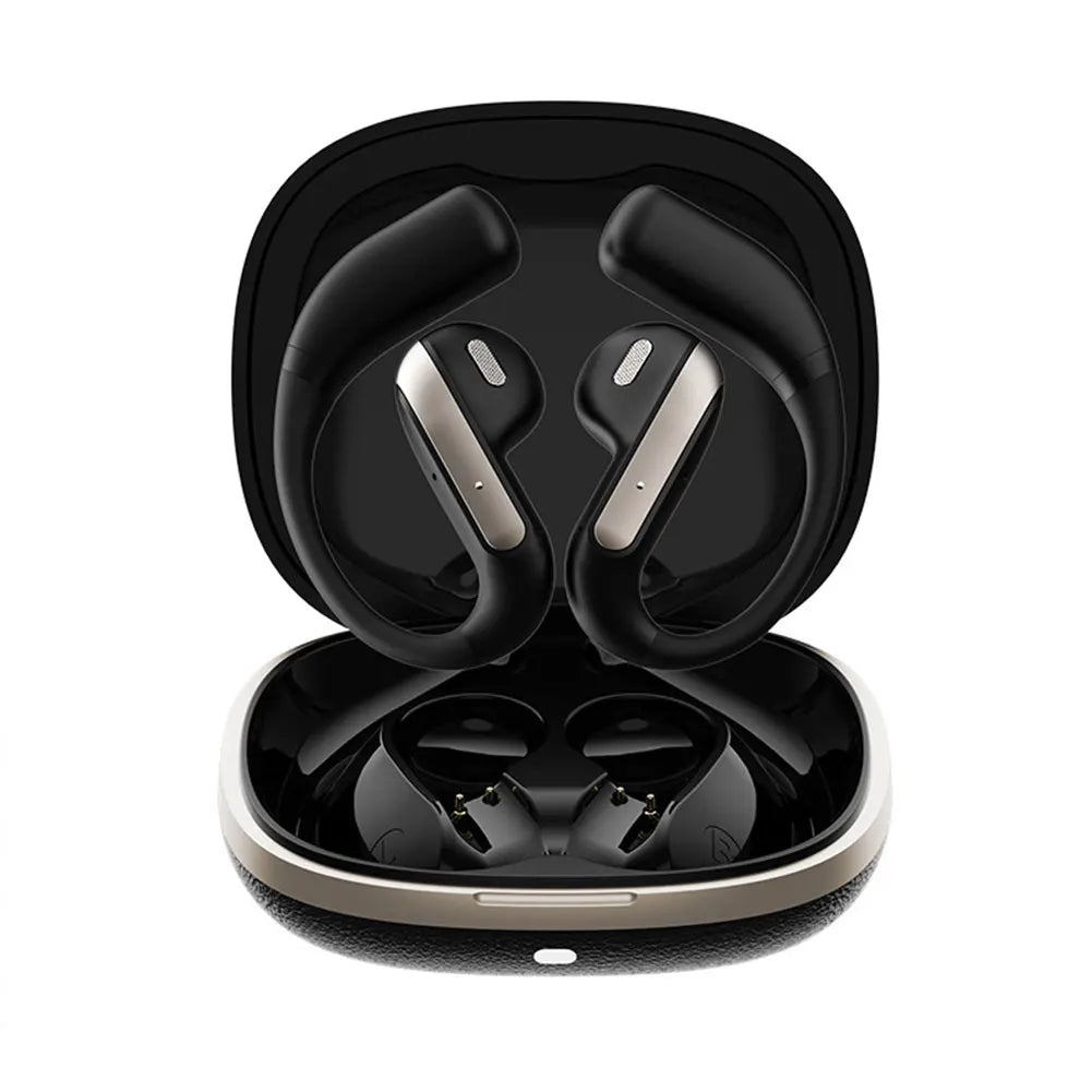 Smart Wireless Bluetooth 5.4 Headphones with AI Simultaneous Interpretation Long Battery Life Open-Ear Sports Headphones Yj55