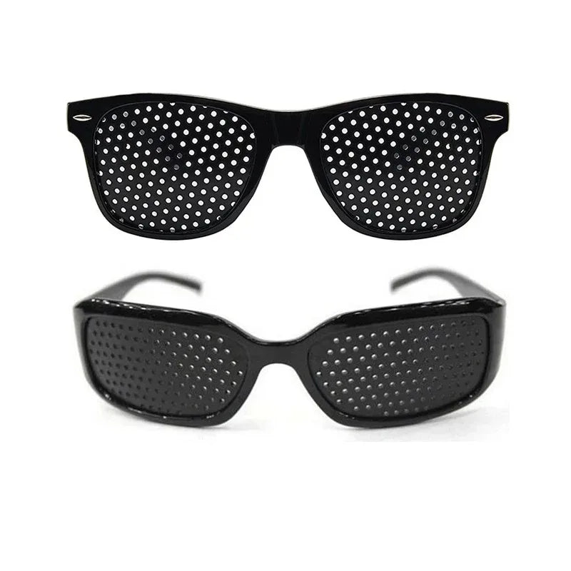 Anti-myopia Astigmatism Glasses Vision Correction Fatigue Pin Hole Glasses With Holes For Men Women Eyesight Improvement Eyewear