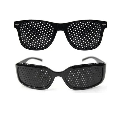 Anti-myopia Astigmatism Glasses Vision Correction Fatigue Pin Hole Glasses With Holes For Men Women Eyesight Improvement Eyewear