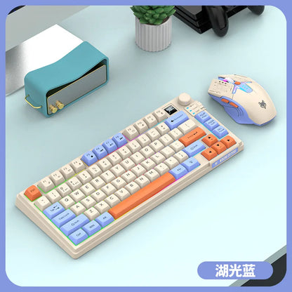 K920 USB Wired Game Keyboard Mouse Set Illuminated Desktop/Laptop Home Office Female Male Keyboard
