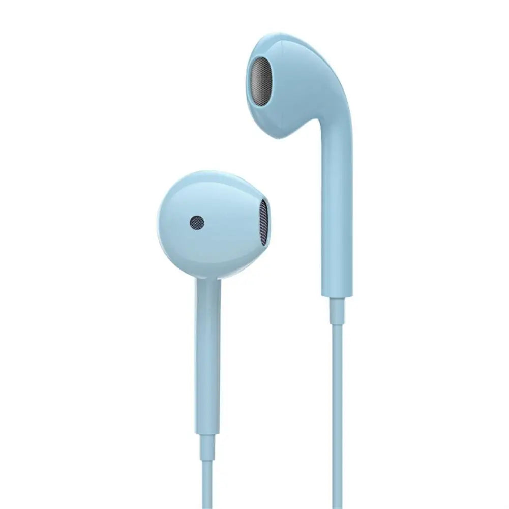 3.5mm Stereo In-Ear Headphones Sport Music Earbud Handfree Universal Wired Headset Earphones with Mic For Xiaomi Huawei Samsung