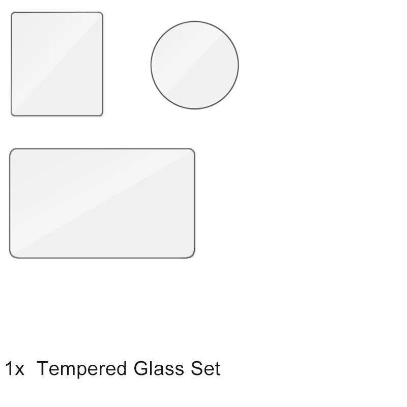 For DJI Osmo Action 5 Pro HD Tempered Glass 9H Screen Protector  Lens Cap Anti-Scratch Durable Full Camera Protective Film