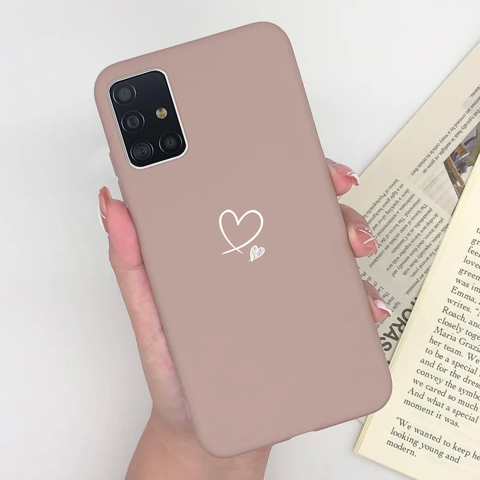For Samsung Galaxy A51 Case Cover Soft Silicone TPU Bumper Phone Case for Samsung A31 A71 A515 A515F A 71 51 31 Coque Funda Capa