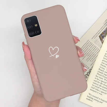 For Samsung Galaxy A51 Case Cover Soft Silicone TPU Bumper Phone Case for Samsung A31 A71 A515 A515F A 71 51 31 Coque Funda Capa