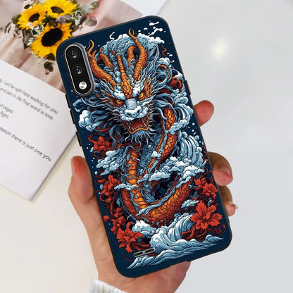 For LG K22 2020 Case LM-K200 New Fashion Painted Cover Shockproof Phone Case For LG K22 K 22 LGK22 Soft Fundas 6.2'' Coque Shell